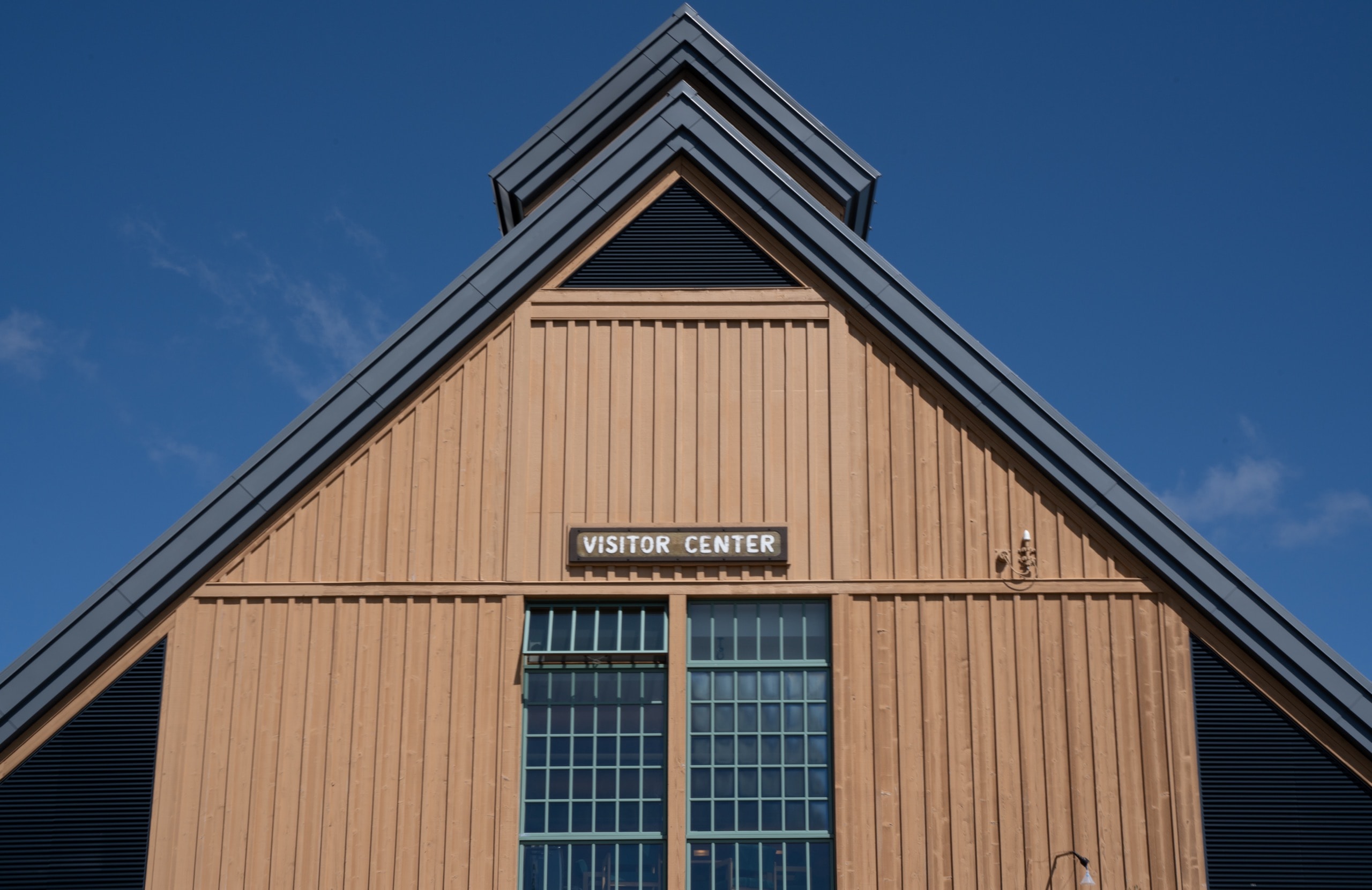 Visitor center at a national park